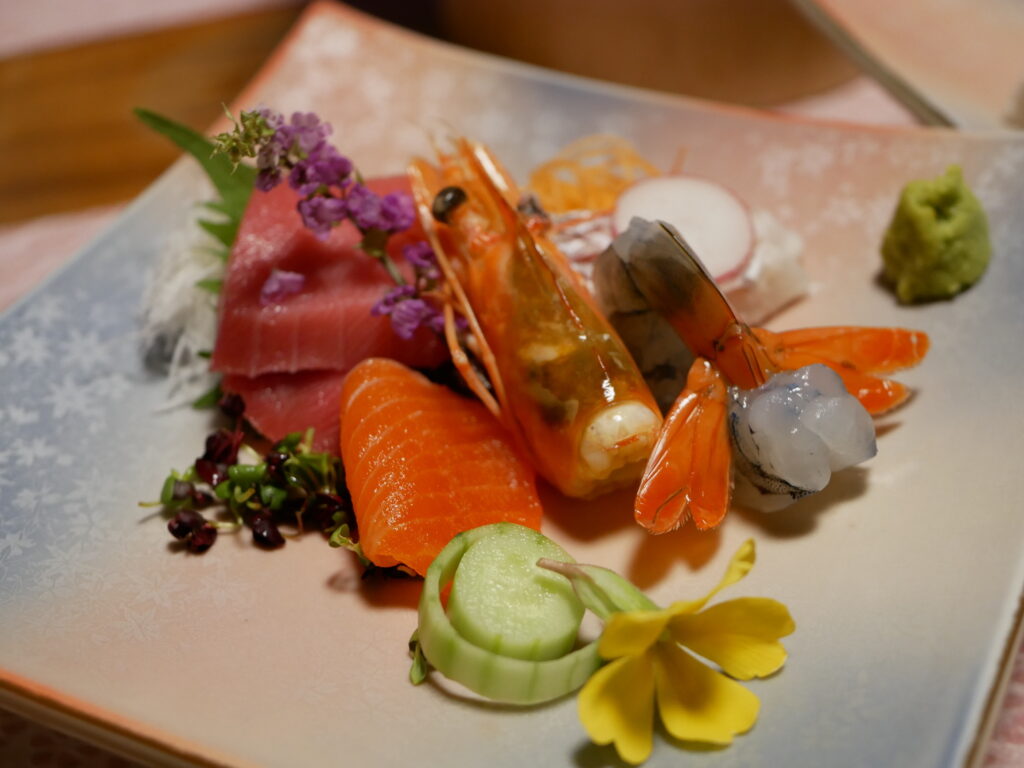 見た目にも美しい食事
